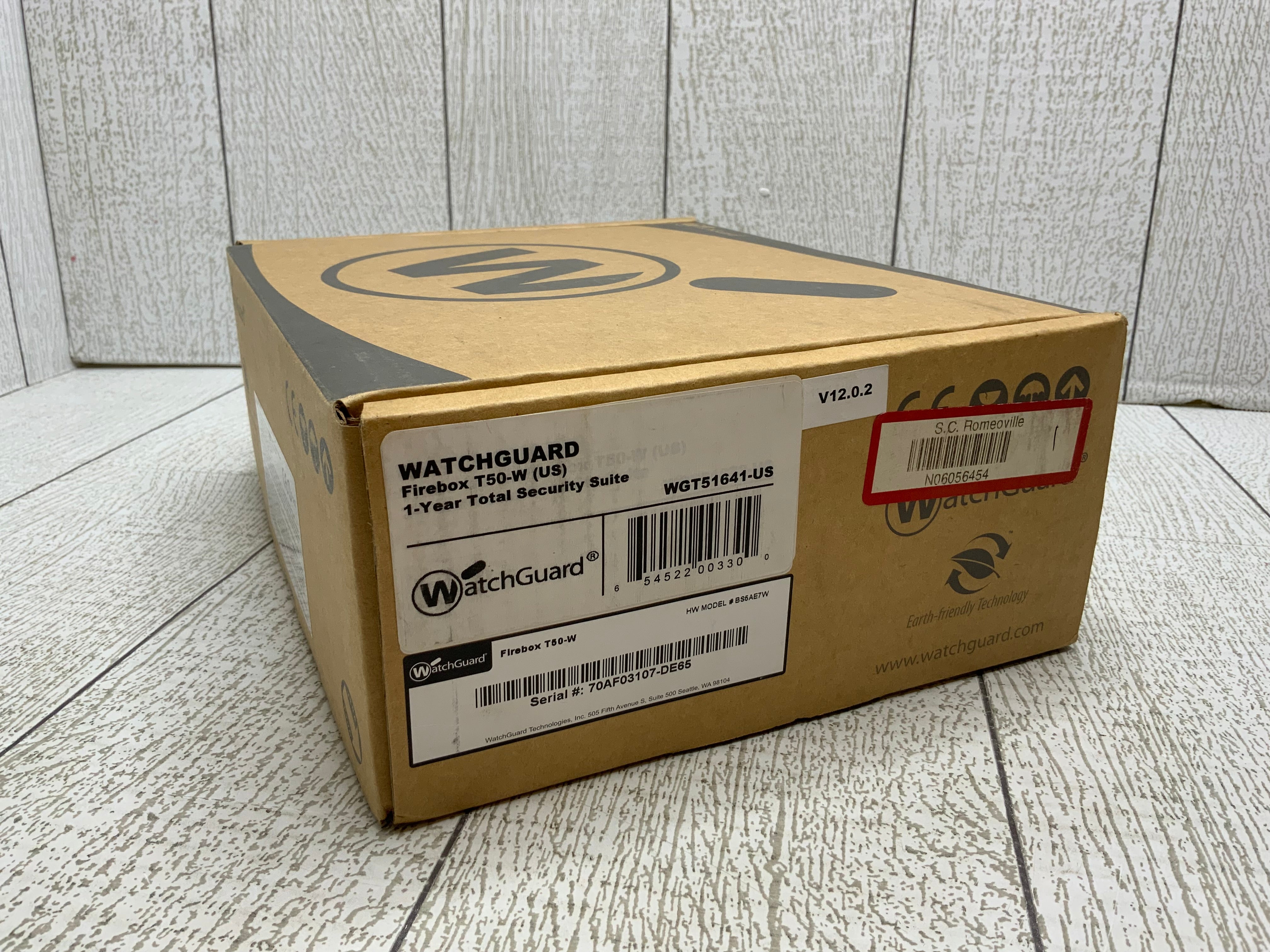 Watchguard Firebox T50-W (WGT51641-US) (BS5AE7W) (8063838847214)